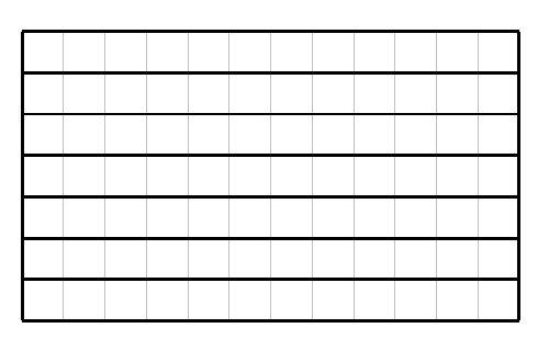 Popločavanje pravokutnicima dimenzija 1 x 12