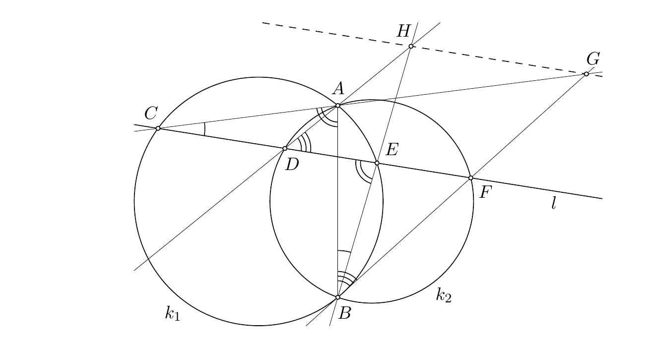 Službeni geometrijski prikaz konfiguracije kružnica