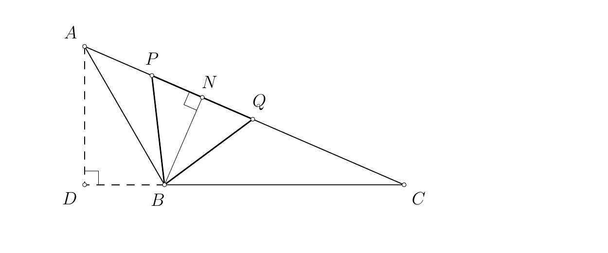 Drugi geometrijski prikaz jednakostraničnog trokuta
